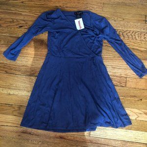 Faux Wrap Dress